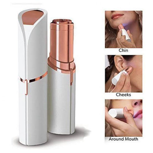 Flawless Facial Hair Remover | Hair Trimmer For Eye Chin Cheeks Upper Lip For Girls & Women(Cell-Operated)